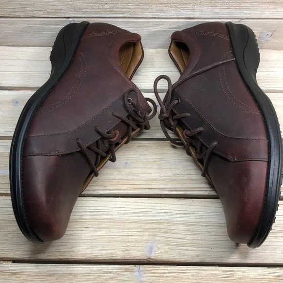 Red Wing 4173 Size 11 M Women’s Brown Leather Lace up Derby Comfort Shoes - Picture 4 of 10